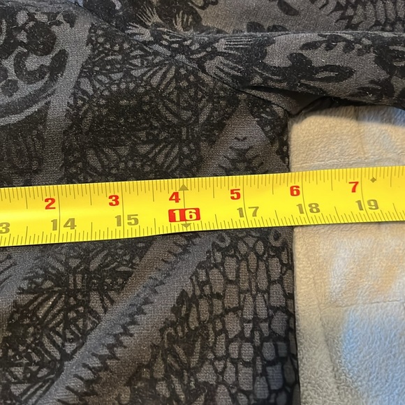 Bar III Bomber Jacket, Black, Velour Design, Size XS - Picture 6 of 7